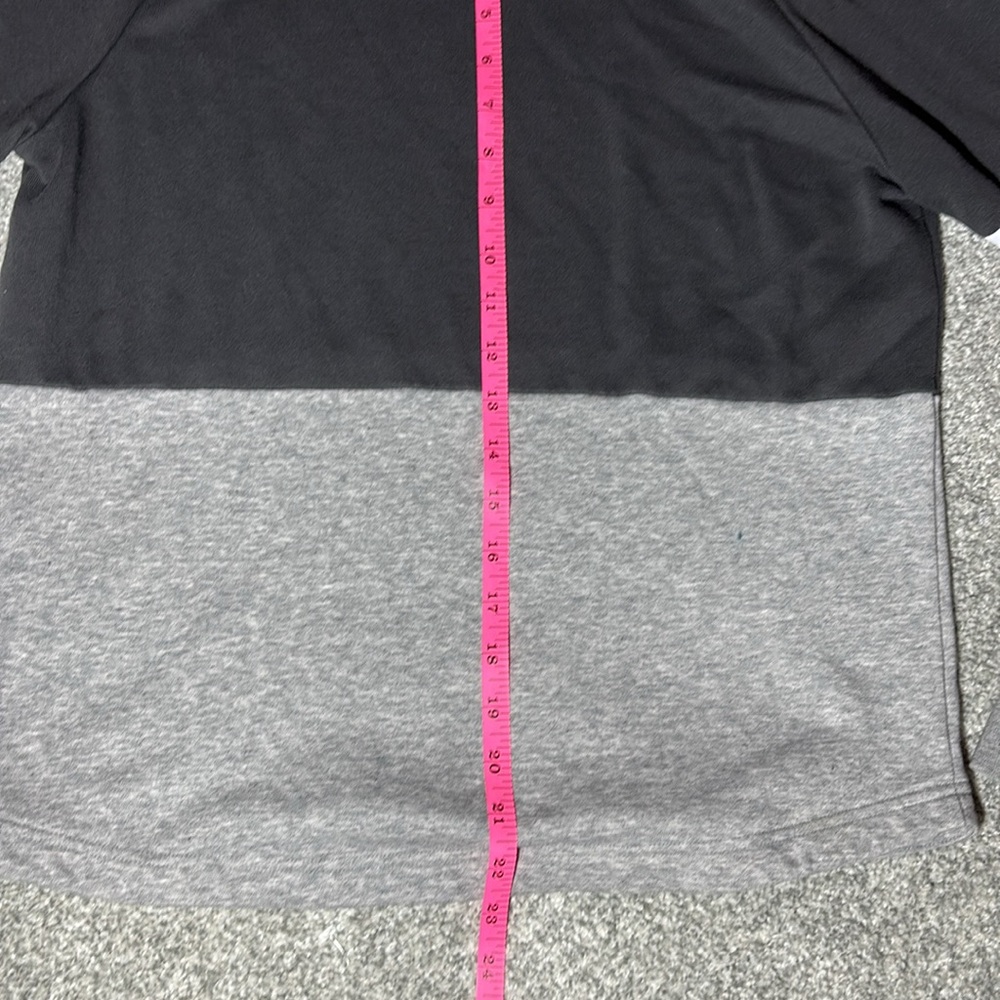 Adidas Two-Tone rugby Hoodie slouchy loose fit sweatshirt casual sporty small - Picture 8 of 10